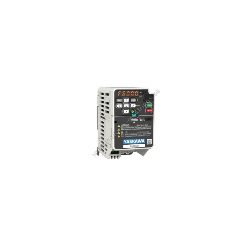 VARIADOR YASKAWA J1000 II 200/240 VAC DE 0.75/0.40 KW 3.5/3 A CONTROL V/f IP20 CIMR-JCBA0003BAA EQUIVALENTE A OMRON JZAB0P4BAA